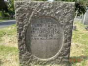 Gravestone of Daniel Ward Cross